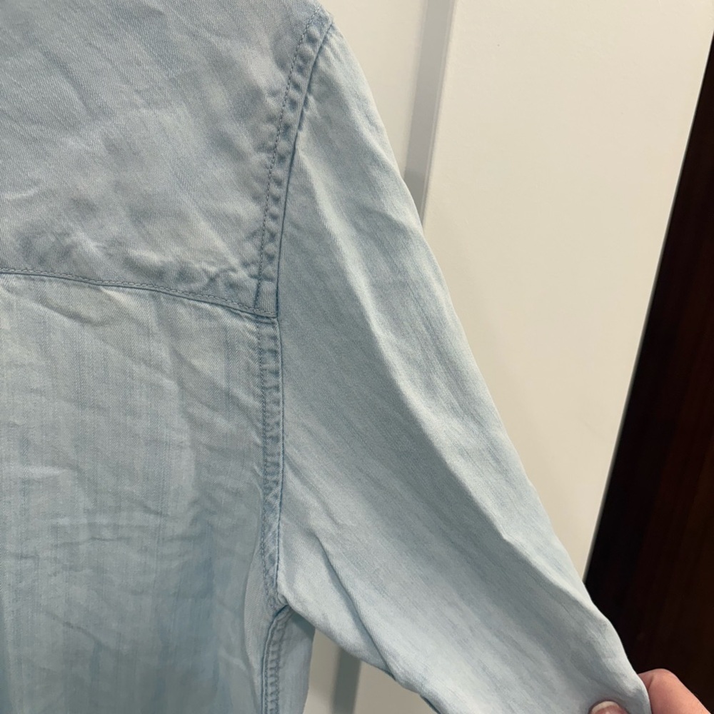Rails Ingrid Denim Button Down in Light Vintage Size XS - Picture 14 of 16